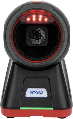 2D QR Hands-Free Barcode Scanner Omnidirectional Automatic Sensing Scanning B...