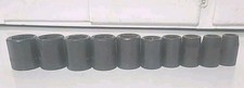 Vintage Craftsman 12 Drive 6pt Sae 10pc Impact Socket Set Of Tools