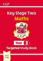 Cgp Books - KS2 Maths Targeted Study Book - Year 3 - Paperback - G245Z