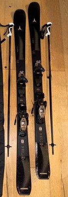 Ski Atomic Cloud Heaven 156  Bindung Atomic 1 Monat alt Schwarz Gold 1x Benutzt 