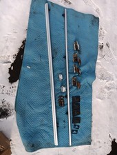 1973-1996 FORD TRUCK BED SIDE RAIL PAIR ORIGINAL ACCESSORIE SHORT BED