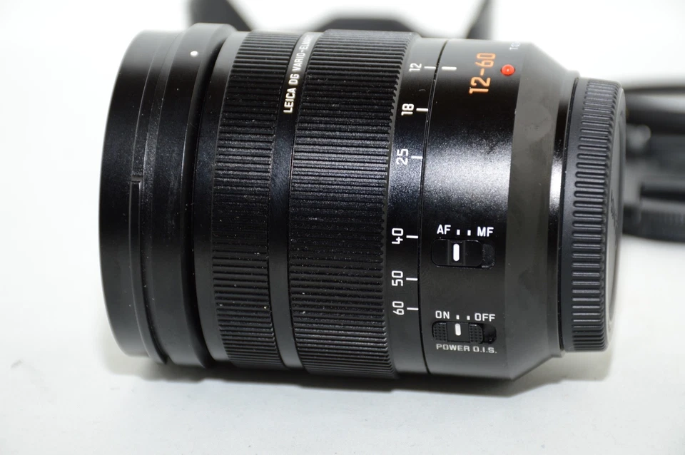 Panasonic Leica DG Vario-Elmarit 12-60 mm f/2,8-4 ASPH usada. POWER O.I.S. Lente Foto 4 de 4