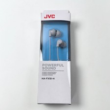 JVC HA-FX10-H Wired In-Ear Headset 3.5mm Jack Headphones Earphones Gray New