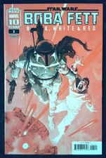 STAR WARS: BOBA FETT - BLACK, WHITE & RED (2025) #1 - Casanovas Variant - New