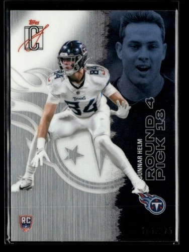 Gunnar Helm RC 2025 Topps Signature Class Chrome Silver Refractor /275 [jiong66
