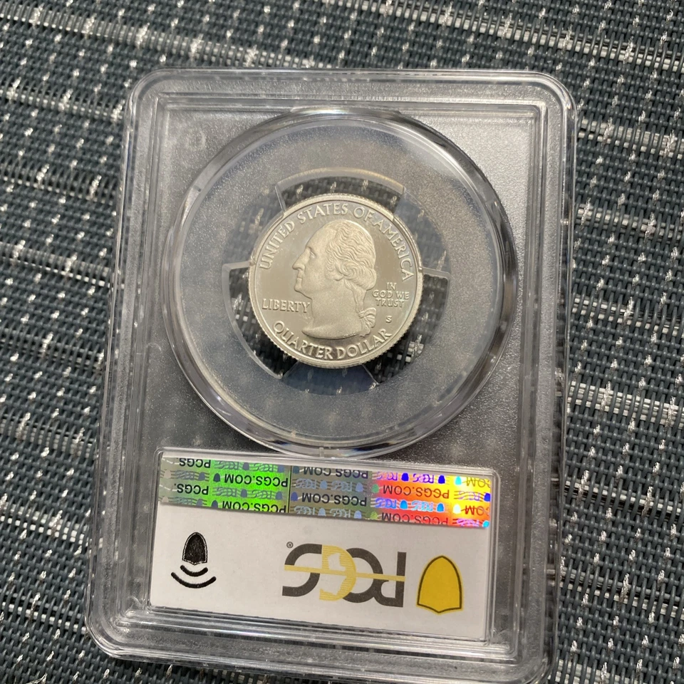 2009s washington quarter proof silver guam - Image 2 of 2