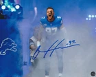 Aidan Hutchinson Autographed Detroit Lions 8x10 Photo/COA/Matching Hologram