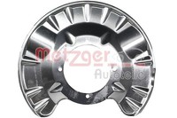 Metzger Autoteile Spritzblech, Bremsscheibe Hinterachse, Links FüR MERCEDES-BENZ