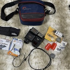 Lot of Camera Accessories ProMaster 5400, Sunpak Auto 422D, Camera Bas,  More