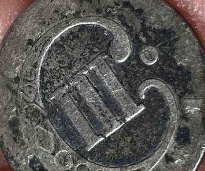 Key Date 1851-O 3CS Three Cent Silver AG/G
