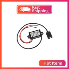 PlusRoc Waterproof 12V/24V to 5V Converter DC-DC Step Down Module Power Adapter