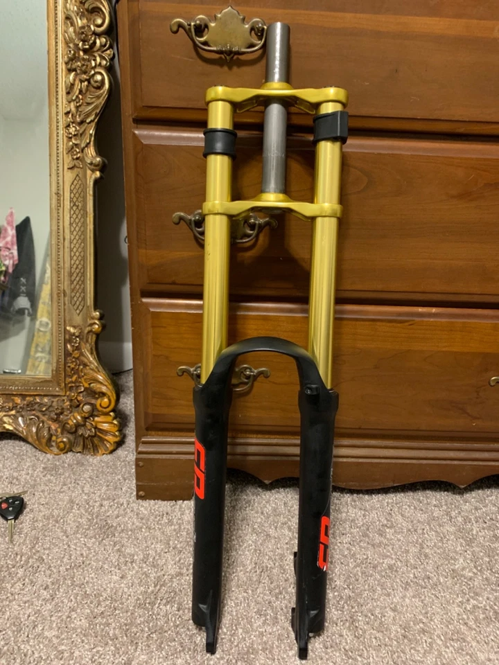 Horquilla de suspensión de ciclismo EP 30" Travel Boost ciclismo DH horquillas de bicicleta eje pasante Foto 4 de 4