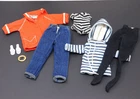 Vintage Barbie 1960s Clothing Lot Pants Jackets Hoodie Shoes Swimsuit + READ