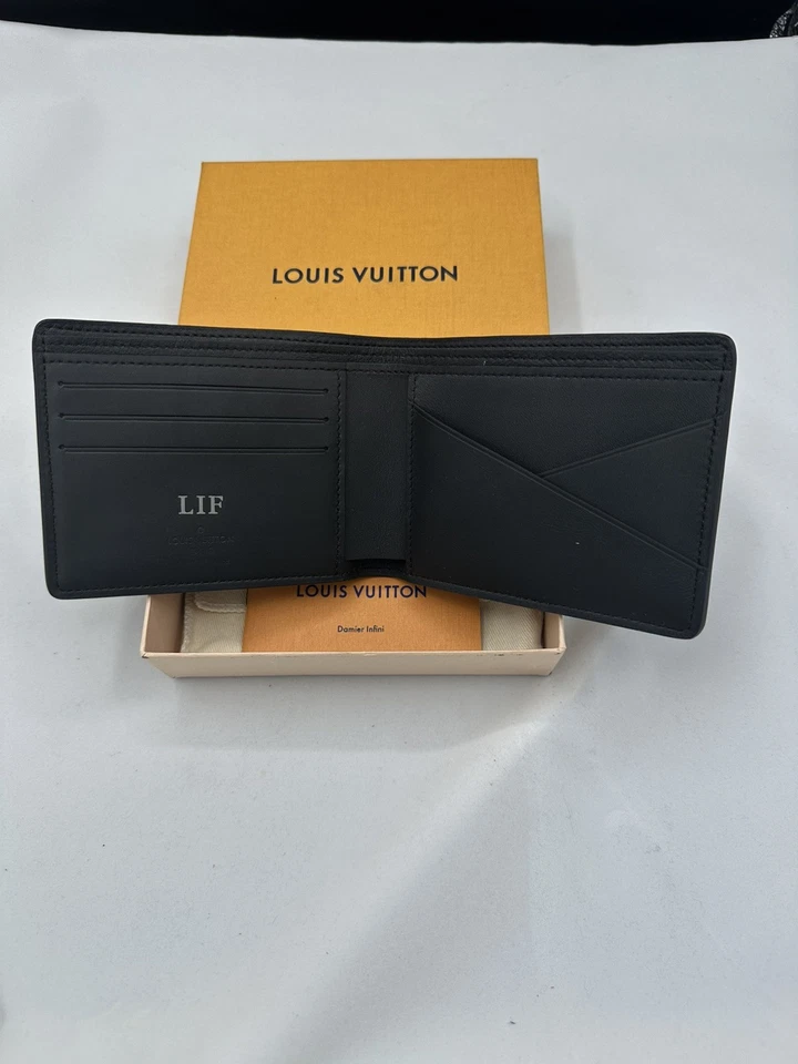 Louis Vuitton Multiple Wallet. Damier Infini cowhide leather. Model N63124 - Image 3 of 4