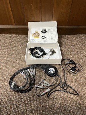 QRS Diagnostic Computer Based Universal EKG Electrode ECG Lead Kit