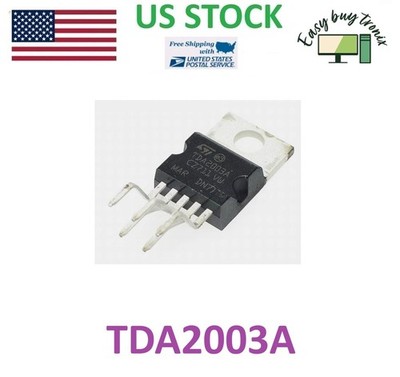 5Pcs TDA2003 TDA2003A Audio Amplifier + Us Free Shipping