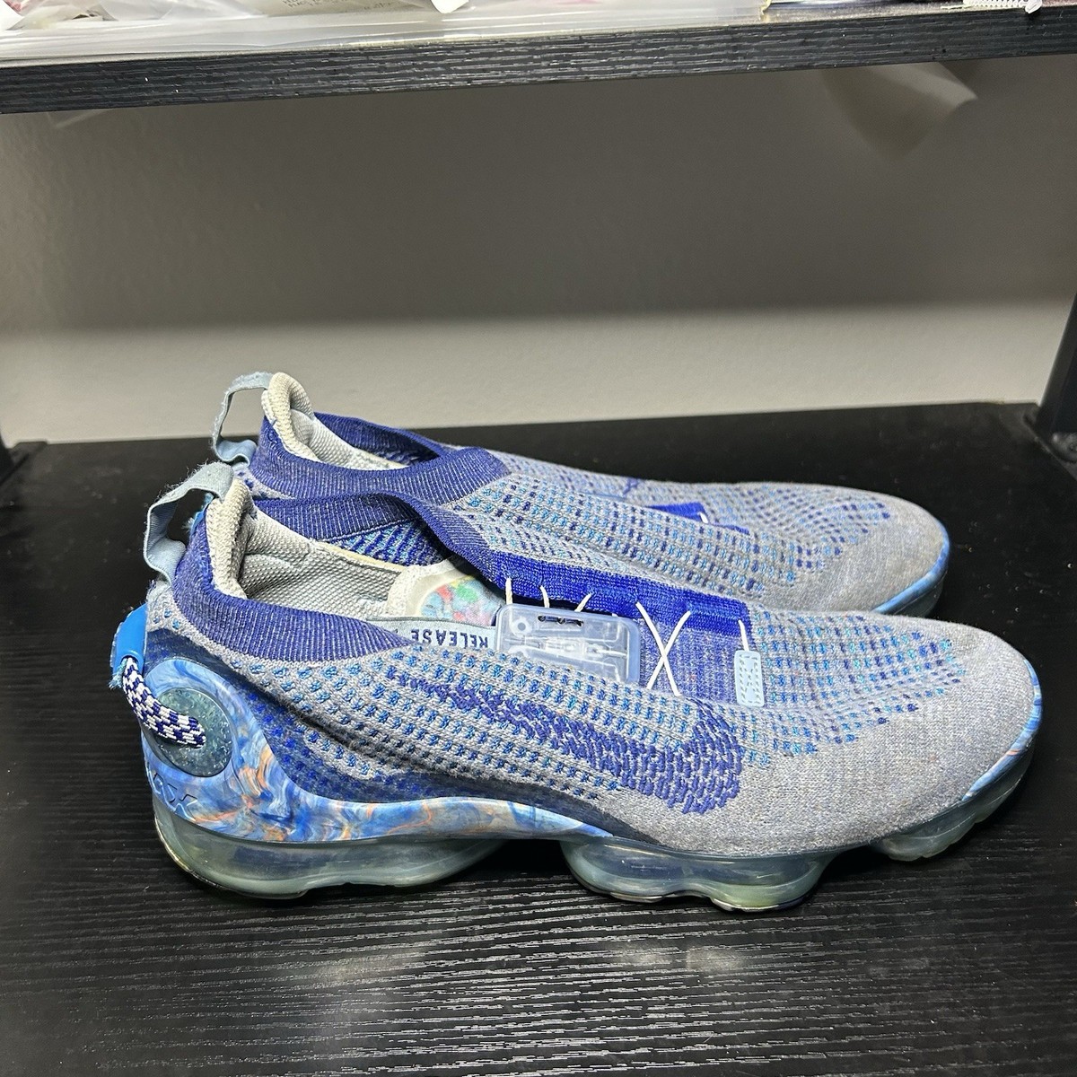 nike air vapormax flyknit - men's blue