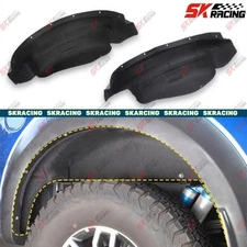 Wheel Well Guards Liners Inner Fender Mud Flaps For Ford F-150 15-20 21-23 Black