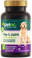 Hip and Joint Health Advanced Chewables for Dogs, 45 Count
