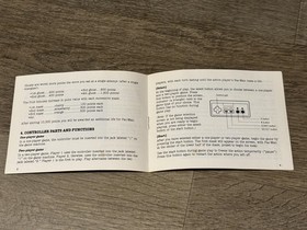 Pac-Man Instruction Manual Booklet Only Nintendo Nes