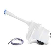 Fit 10-12 Santa Fe Windshield Washer Fluid Reservoir Tank Bottle w/ Level Sensor