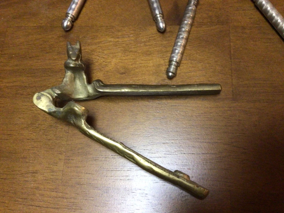 3 Vintage Nutcrackers HMQ And Unbranded All Approximately 5" Long - Image 2 of 4