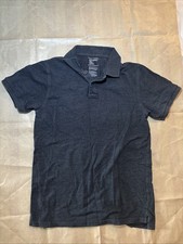 Old Navy Men  s Size Medium Dark Gray Slim Fit Polo Shirt