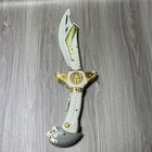 Vtg 1994 Mighty Morphin Power Rangers White Ranger Saba Talking Sword Works Good