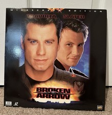Broken Arrow Widescreen Edition Laserdisc LD John Travolta Christian Slater