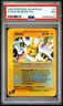 2003 POKEMON AQUAPOLIS #9 ELEKID-REVERSE FOIL PSA 7
