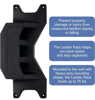 Adhesive Ladder Rack Ladder Storage Rack Accessory Safely Store Little Giant Ladders | eBay