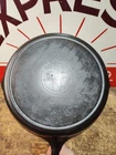 "Fully Restored" GRISWOLD Cast Iron Skillet Pan 12" Slant Logo Seasoned Flat