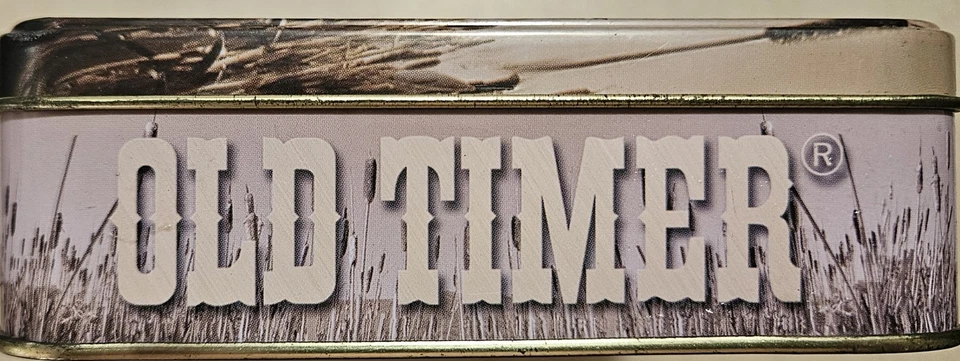 Cuchillo plegable Schrade Old Timer patos ilimitado 75 aniversario sello lata Foto 2 de 4