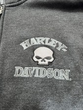 Image of Harley-Davidson hd  Full Zip-Up Hoodie Sweatshirt 2XL 