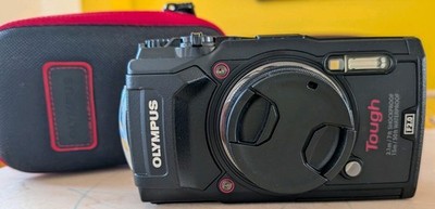 Olympus Tough TG-5 Black Waterproof Digital Camera Wi-Fi GPS 4K Shockproof Japan