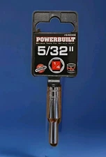 Powerbuilt 1/4 Inch Drive x 5/32 Inch 6 Point Deep Socket - 648306