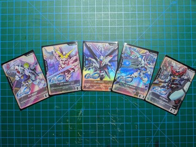 2025 Gundam Card Game English G Generation EX Base Tokens Set 5pcs Promo