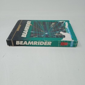 Beamrider (Intellivision) Cartridge, Manual, 1 Overlay, & Box