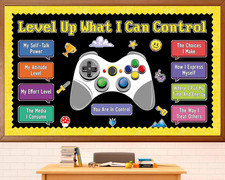 Growth Mindset Video Game Theme Bulletin Boar...