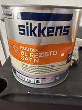 Sikkens Rubbol BL Rezisto Satin 2,5 Liter Seidenglanz Innenlack Ton offene Dose