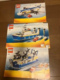 LEGO Creator Transport Ferry 4997 In 2008 Used Retired Complete W/Manuals