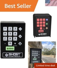 Stylish Wireless Keypad for Automatic Gates with LED Backlit Buttons - AXWK