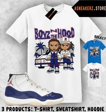 Shirt To Match AJ 11 Rare Air 2025 Sneaker Matching Tee Boyz Huey Riley T-Shirt