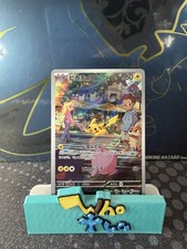 Pokémon Pikachu 173/165 Arte Rara Carta Holo Scarlatto e Viola 151 TCG Giapponese
