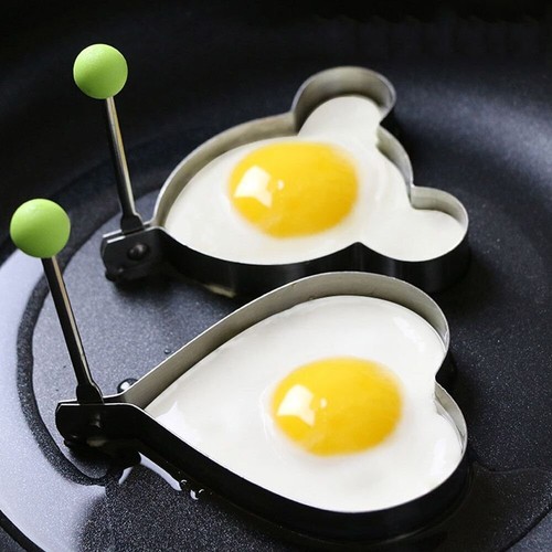 Eierformen Eierformer Eierring Pfannkuchenmaschine mit Griff - 6 Stück - Bild 2 von 5