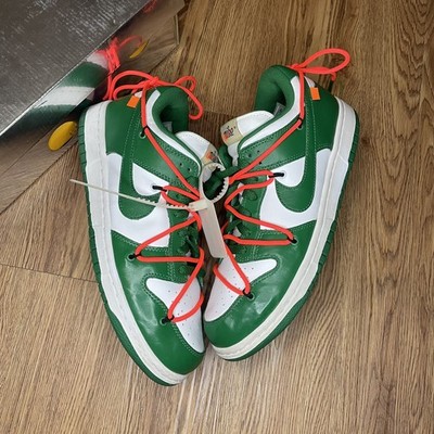 Size 10 - Nike Dunk Low x OFF-WHITE Pine Green 2019