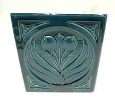 Antyczna secesyjna płyta pieca Meissner Fabryka pieca Płytka Płytka około 1890 roku (P-1840)