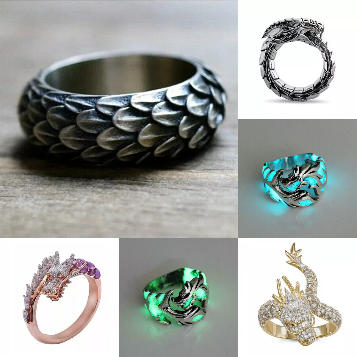 Silver Goth Punk Rings Set for Men Girls Women, Cool Gothic Ring Pack,  Vintage Stackable Animal Rings Bulk, Boho Chunky Knuckle Emo Rings, Open  Snake Butterfly Ace Eboy Y2K Accessories (31 pcs)|Amazon.com