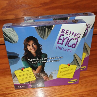 sealed BEING ERICA THE GAME 2010 board game Winscott Temple Street Productions