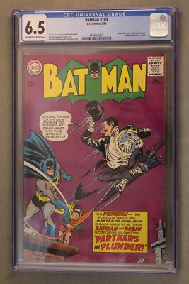 Batman #169 ~ D.C. Comics, 2/65 ~ CGC Graded at 6.5 ~ Off-White to White Pages